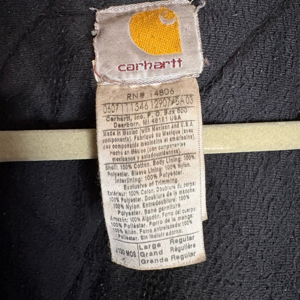Carhartt Olive Green Hooded Jacket - Picture 5 of 6